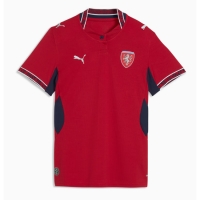 Camiseta República Checa Primera Equipación Replica Mundial 2026 para mujer mangas cortas